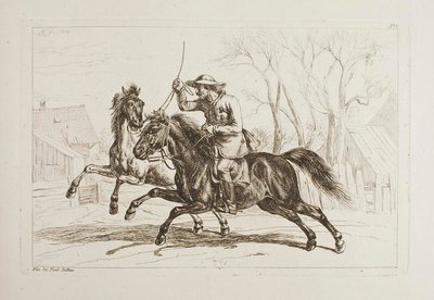 Magyar lóháton alkotó: Johann Adam Klein