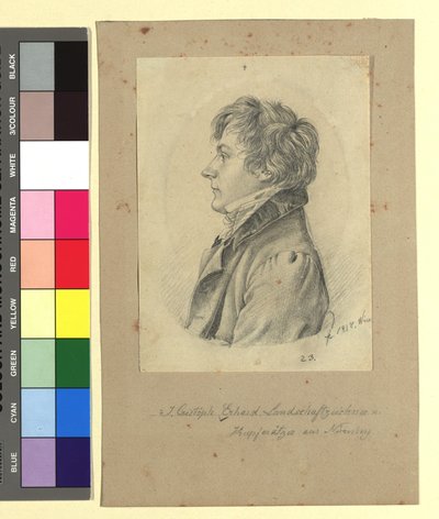 Johann Christoph Erhard (1795-1822), festő alkotó: Johann Adam Klein