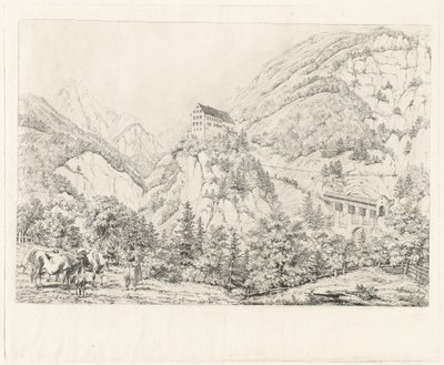 A Georgenberg Tirolban alkotó: Johann Adam Klein
