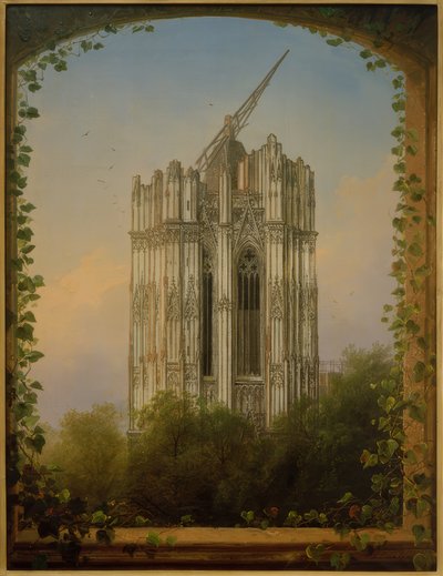 Befejezetlen déli torony alkotó: Johann Adolf Lasinsky