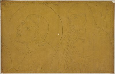 Aus: Sammlung von Umrissen und Durchzeichnungen, Band 3, Blatt 102 alkotó: Johann Anton Ramboux