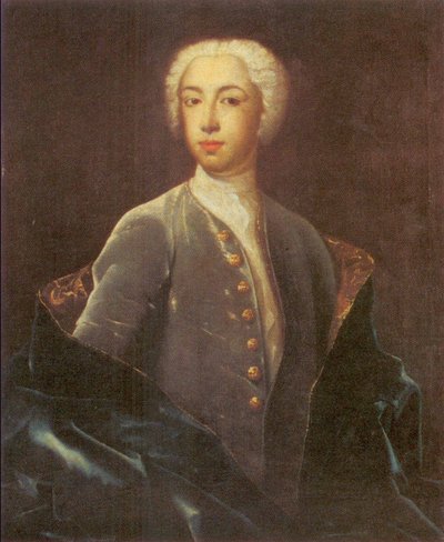 Osterman Fedor portréja (1723-1804) alkotó: Johann Balthasar Frankart