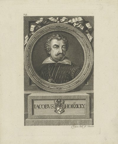 Jakub Horcicky z Tepence portréja 1575-1622. alkotó: Johann Balzer
