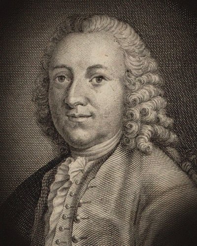 Frantisek Tuma zeneszerző portréja 1704-1774, 1770. alkotó: Johann Balzer