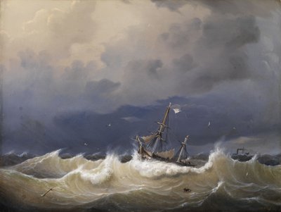 Johann Baptist Weiss tengeri darab 1852 alkotó: Johann Baptist Weiß