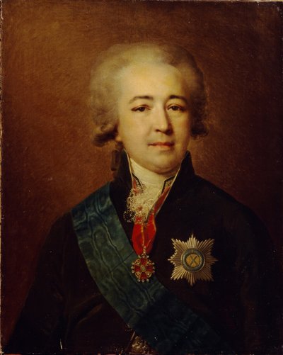 Alexander Kurakin herceg portréja 1752-1818 alkotó: Johann Baptist von Lampi the Elder