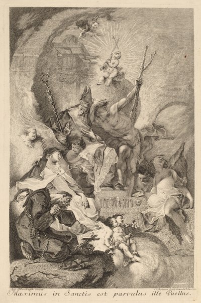 Négy szent alkotó: Johann Beheim after Franz Anton Maulbertsch