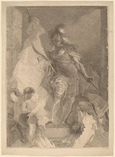 Saint-Florian alkotó: Johann Beheim after Franz Anton Maulbertsch