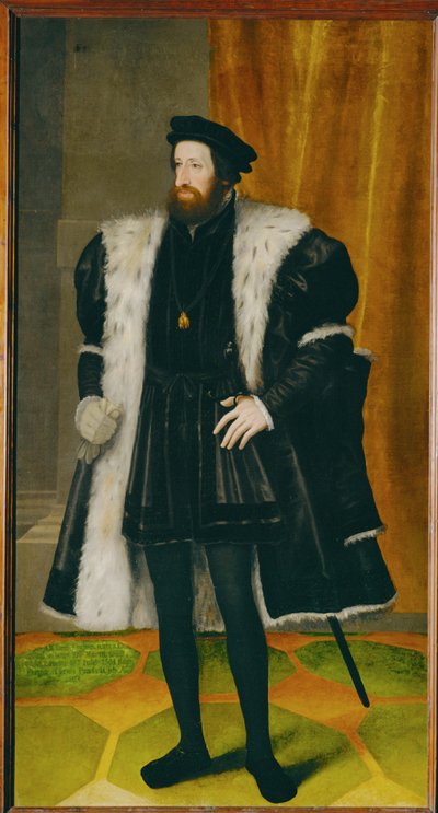 I. Ferdinánd császár, V. Károly testvére ... (festmény, vászon) alkotó: Johann Bocksberger