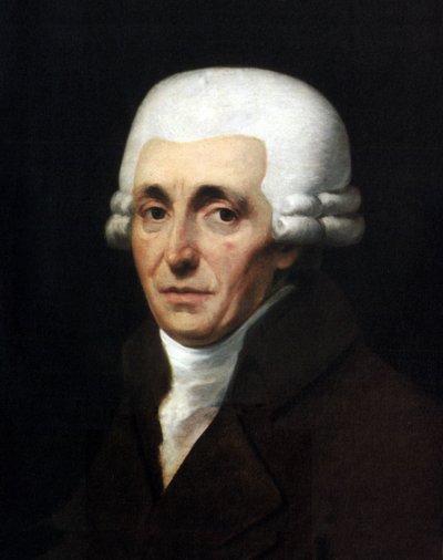 Joseph Haydn (1732-1809) osztrák zeneszerző portréja. Johann Carl Roesler festménye 1799. alkotó: Johann Carl Roelser