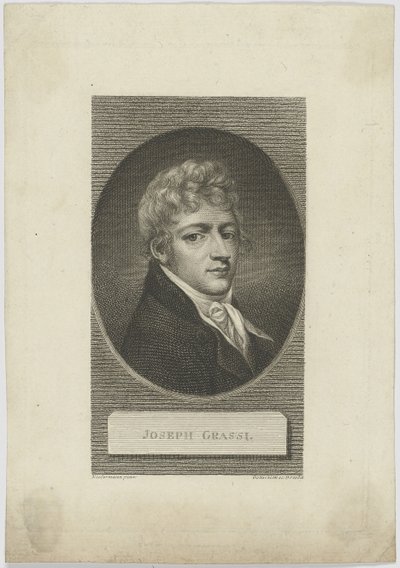 Josef Grassi portréja 1757-1838, 1804. alkotó: Johann Christian Benjamin Gottschick