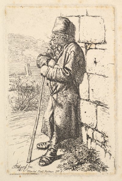 A dohányfüst, 1817. alkotó: Johann Christian Erhard