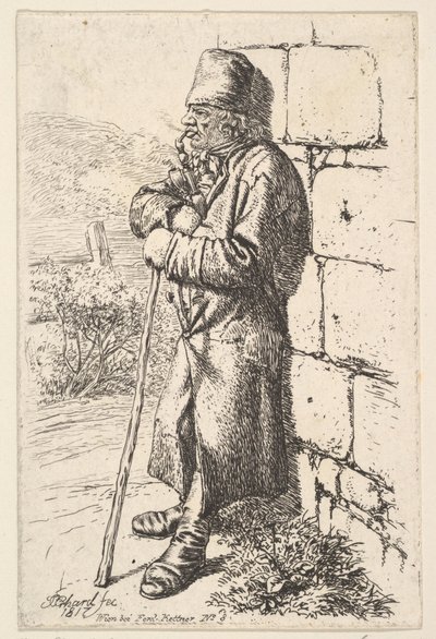 A dohányfüst, 1817. alkotó: Johann Christian Erhard