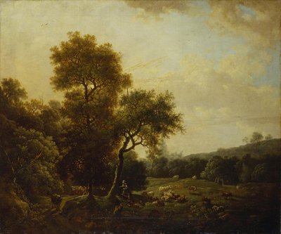 Tájkép alkotó: Johann Christian Klengel