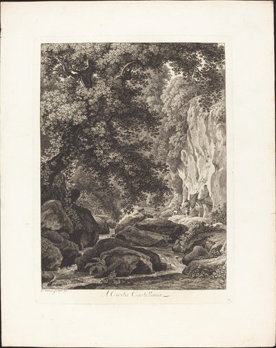 Cività Castilianhoz alkotó: Johann Christian Reinhart