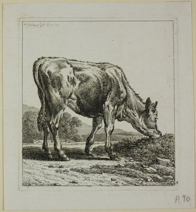 Borjúetetés, a Die Zweite Thierfolge-tól alkotó: Johann Christian Reinhart