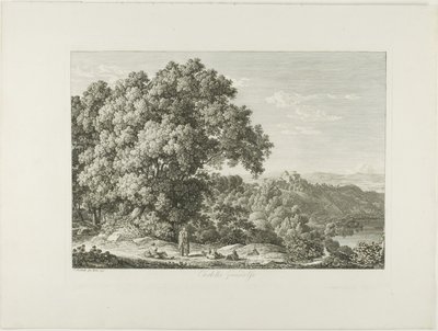 Gandolfo kastély alkotó: Johann Christian Reinhart