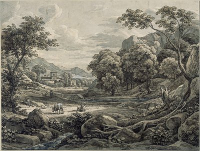 Ideális tájkép alkotó: Johann Christian Reinhart
