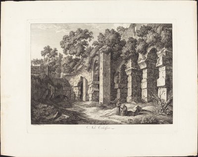 A Colosseumban alkotó: Johann Christian Reinhart