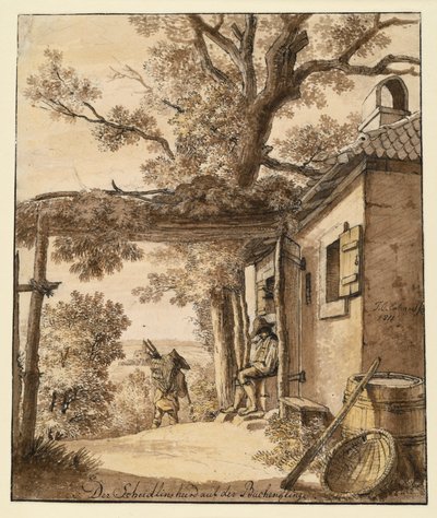 A Scheidlin tűzhely a Buchenklingén alkotó: Johann Christoph Erhard