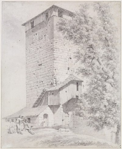 Az ötszögletű torony Nürnbergben alkotó: Johann Christoph Erhard