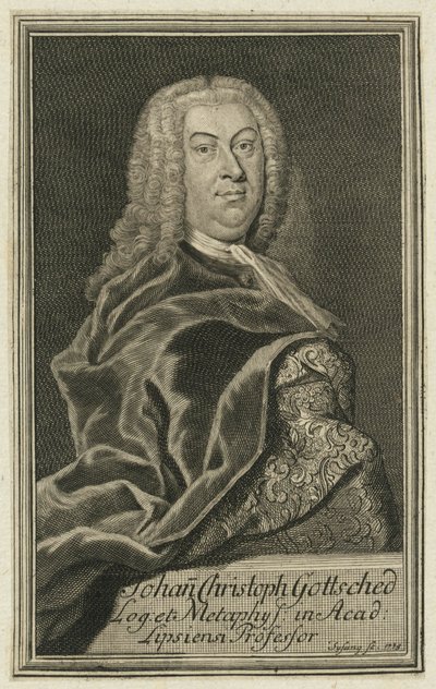 Gottsched alkotó: Johann Christoph Sysang