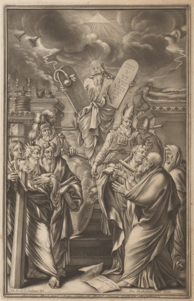 Ectypa Bible (képes Biblia) alkotó: Johann Christoph Weigel