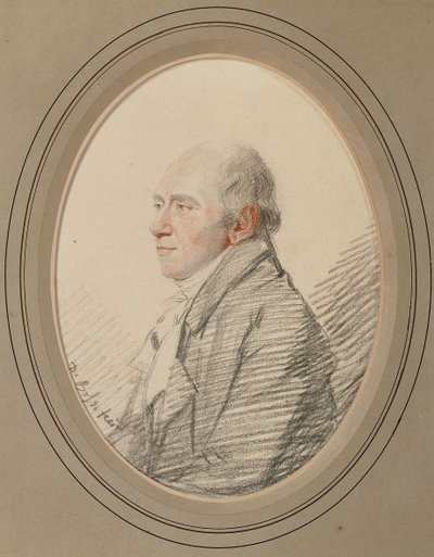 A zeneszerző Muzio Clementi portréja 1752-1832, 1820-as évek vége. alkotó: Johann Dominik Bossi
