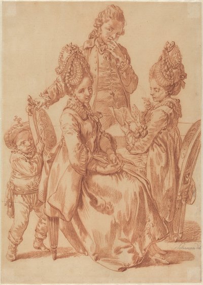 A levél alkotó: Johann Eleazar Schenau