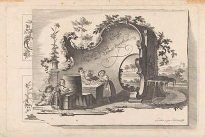 Kávé- és theehuis Cafe The and Tobacco Selection (sorozat címe az objektumon) alkotó: Johann Esaias Nilson
