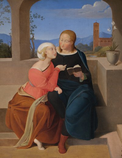 áhítatos óra alkotó: Johann Evangelist Scheffer von Leonhardshoff