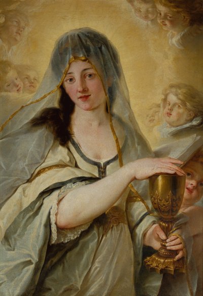 A hit allegóriája (olaj, vászon) alkotó: Johann Friedrich August Tischbein