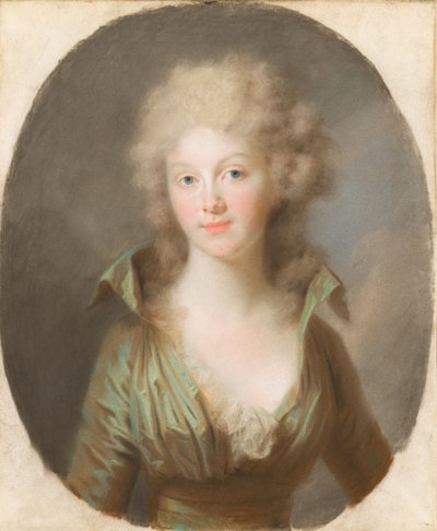 Friederike Luise Wilhelmine poroszországi 1774-1837, Hollandia királynője, kb. 1790. alkotó: Johann Friedrich August Tischbein
