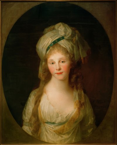 Friederike porosz hercegnő alkotó: Johann Friedrich August Tischbein