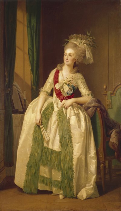 Natalya Vladimirovna Saltykova hercegnők portréja, 1780-as évek alkotó: Johann Friedrich August Tischbein