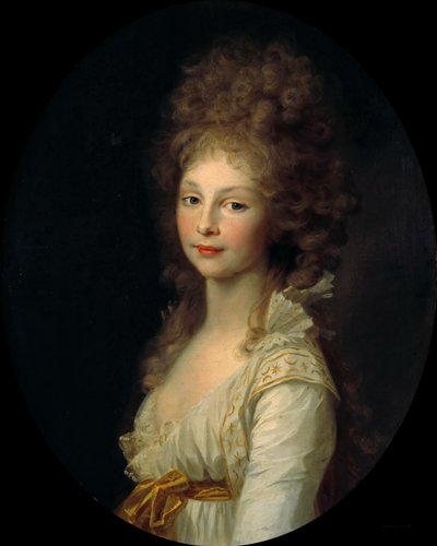 Frederica Charlotte porosz hercegnő 1767-1820, 1797-1798. alkotó: Johann Friedrich August Tischbein