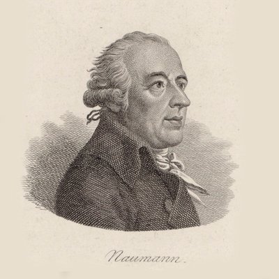 Johann Gottlieb Naumann zeneszerző portréja 1741-1801. alkotó: Johann Friedrich Bolt