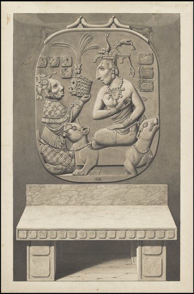 Waldeck eredeti mezoamerikai műalkotásainak gyűjteménye, 13/22. doboz alkotó: Johann Friedrich Maximilian von Waldeck