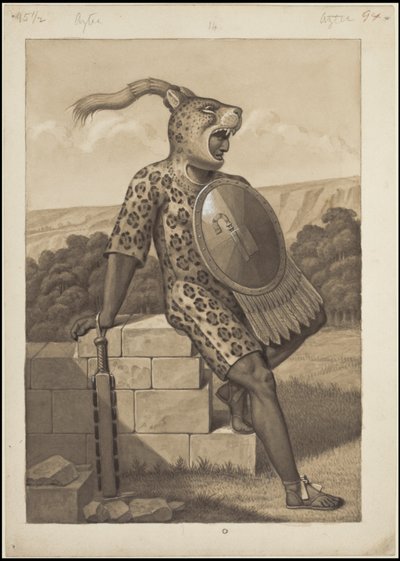 Waldeck eredeti mezoamerikai műalkotásainak gyűjteménye, 22/3. doboz alkotó: Johann Friedrich Maximilian von Waldeck