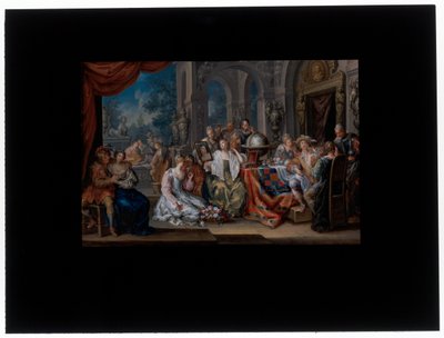 Az öt érzék allegóriája alkotó: Johann Georg Platzer