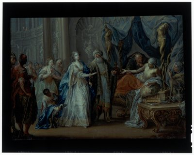 Antiochus and Stratonike alkotó: Johann Georg Platzer