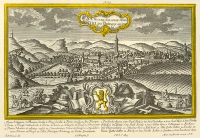 Jéna, 1740. alkotó: Johann Georg Ringlin