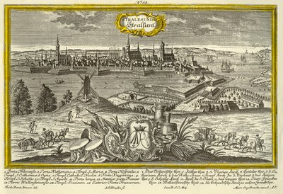 Stralsund, 1740. alkotó: Johann Georg Ringlin