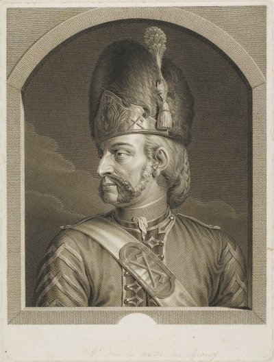 A svájci gárda sappere alkotó: Johann Georg Wille