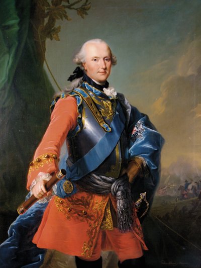 Ferdinánd herceg, Brunswick-Luneburg hercege, 1759 alkotó: Johann Georg Ziesenis