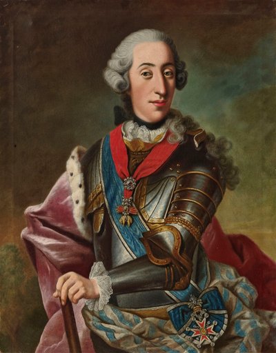 Kelemen Ferenc bajor herceg portréja 1722-1770. alkotó: Johann Georg Ziesenis the Younger