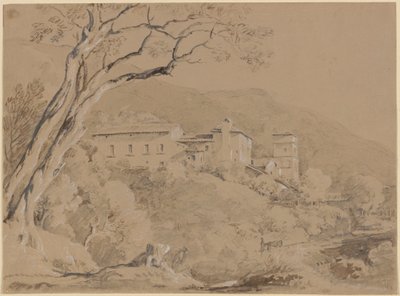 Hegyi táj alkotó: Johann Georg von Dillis