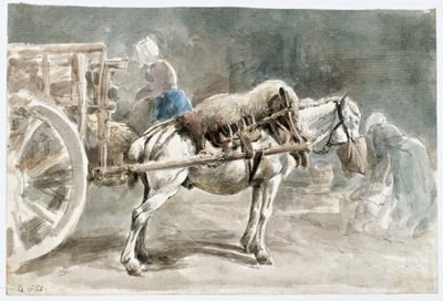 Zabot evő igásló alkotó: Johann Georg von Dillis