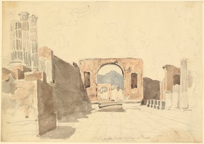 Pompeji alkotó: Johann Georg von Dillis