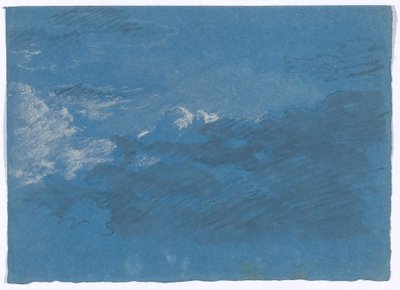 Wolkenstudie alkotó: Johann Georg von Dillis